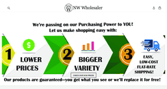 Desktop Screenshot of nwwholesaler.com
